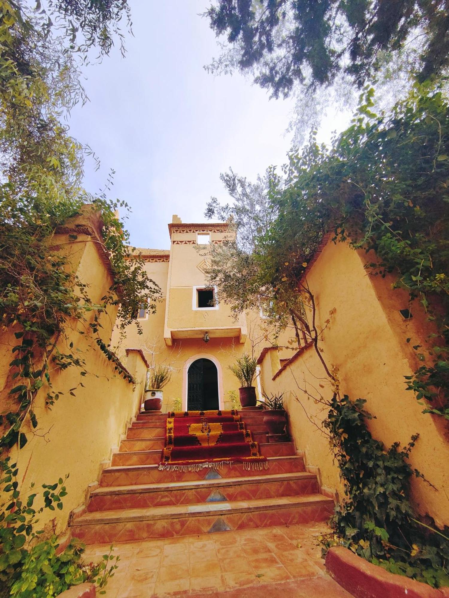 Riad Kasbah Des Roches Akhendachou n'Ait Ouffi Exterior foto